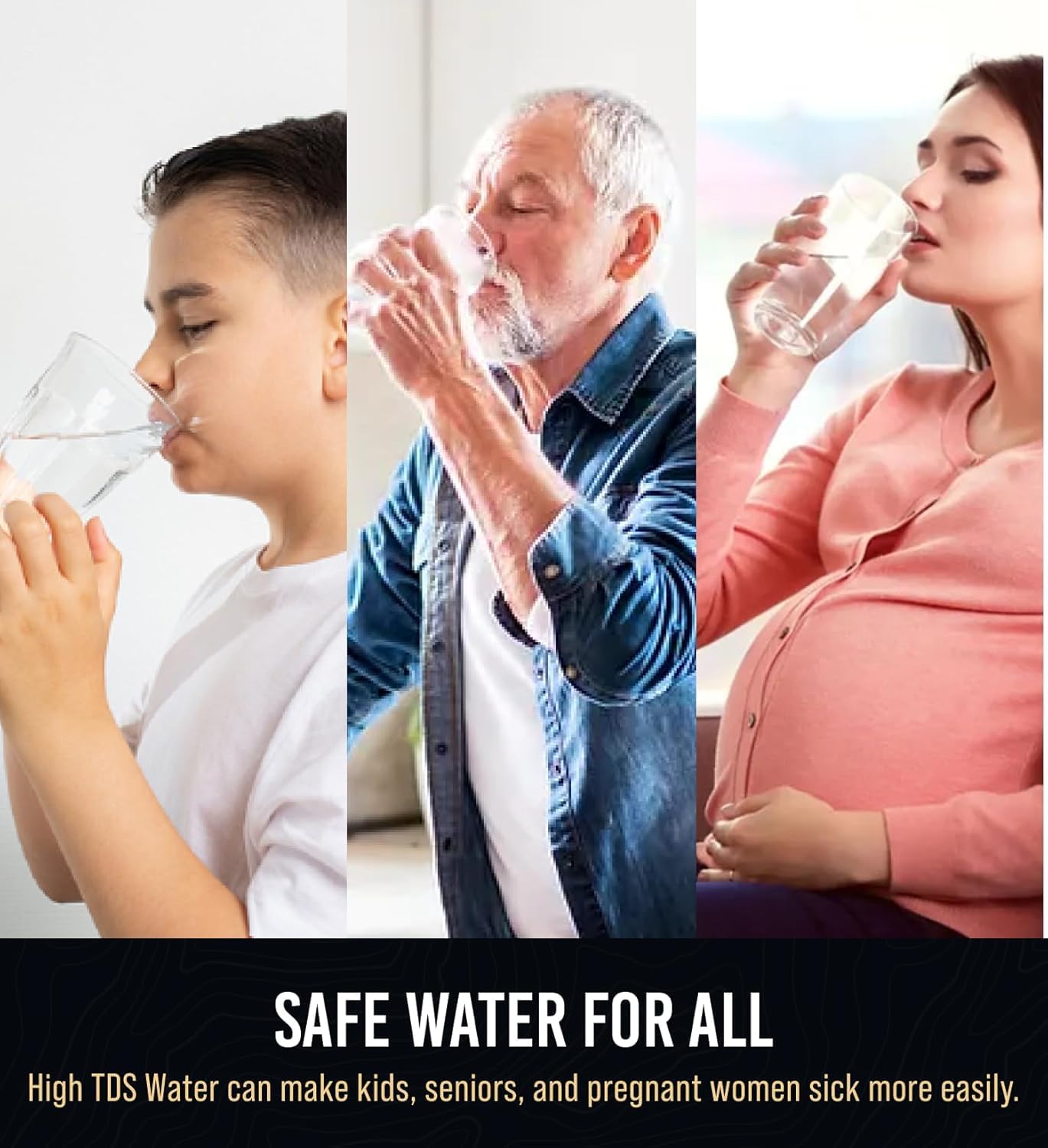 TDS Meter Digital Water Tester - Accurate Water Tester for Drinking Water | 0-9990 PPM Meter - 1s Water Quality Tester - TDS Water Tester for Hydroponics, Household Drinking, and Aquarium